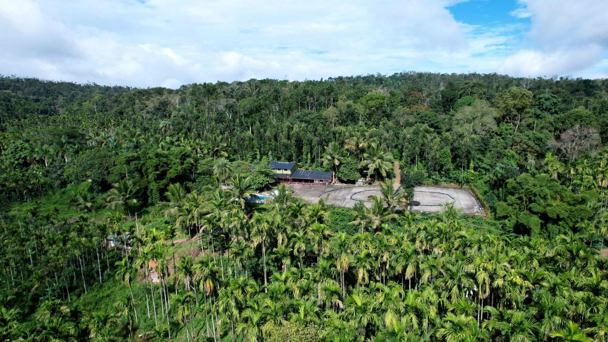 Leisure Homestay - Pool, Boating, Zipline, Home Food, Estate Chikmagalūr Eksteriør billede